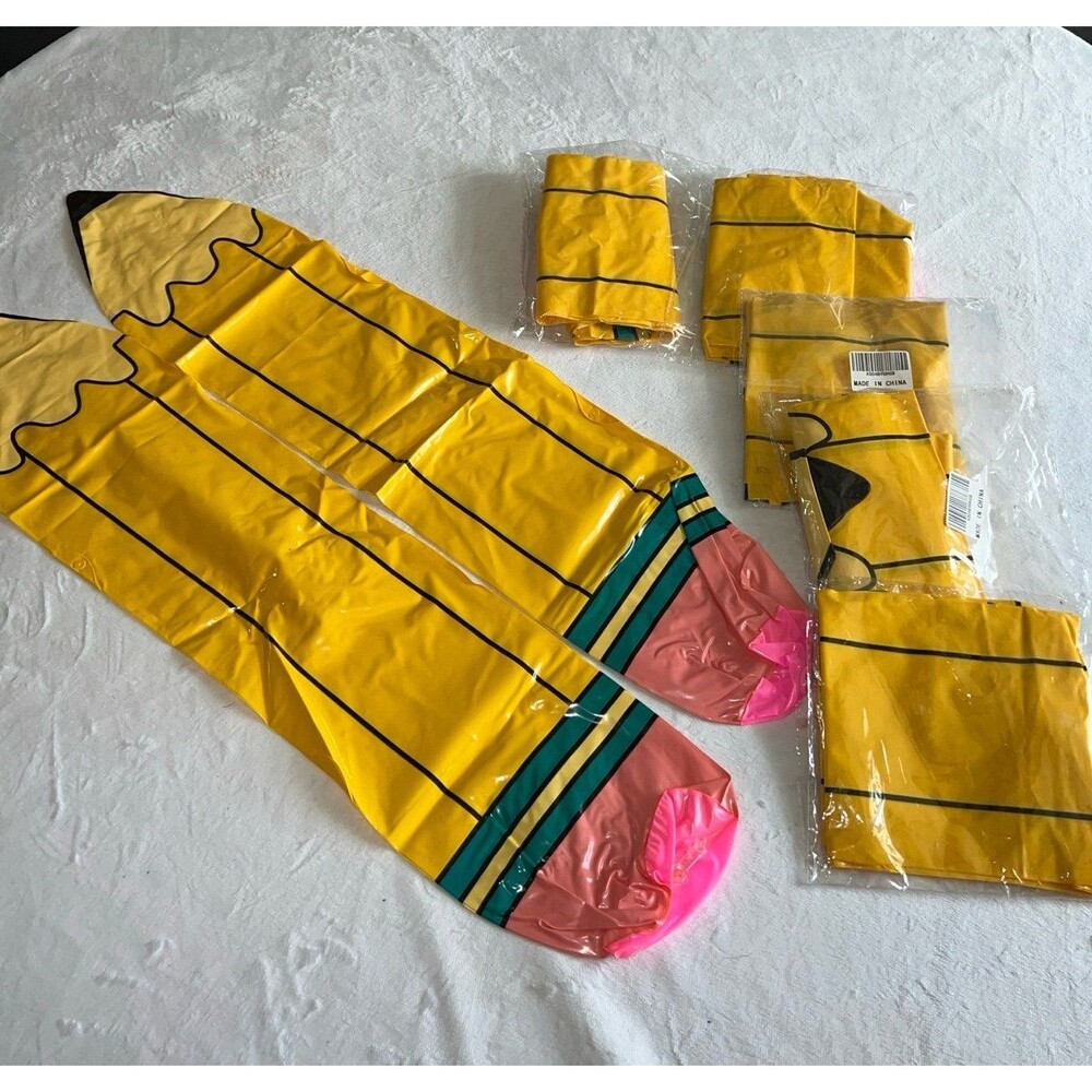 12 - 27” giant, inflatable pencils - decorations